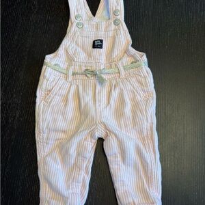 OshKosh B'gosh Pink Striped Overalls